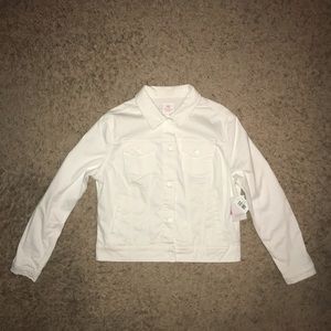 NWT Solid White LulaRoe Harvey Jacket XL